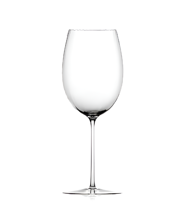 Tethys white wine glass - crystal clear