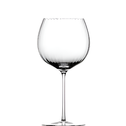 Tethys red wine glass - crystal clear