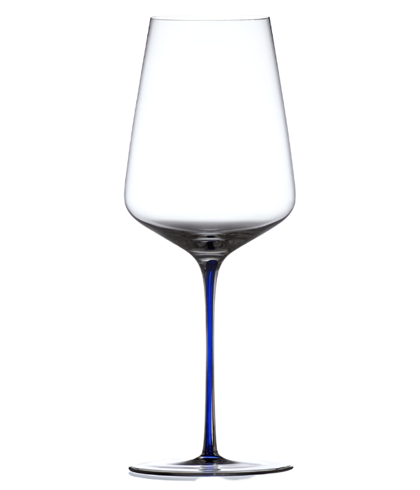 Auriga universal wine glass - blue stem