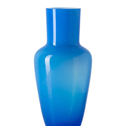 Garden Ocean gloss vase - ice blue