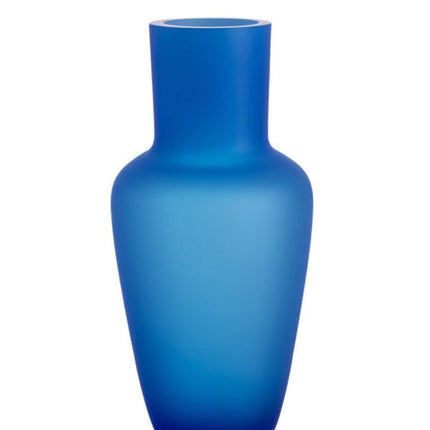 Garden Ocean matt vase - ice blue